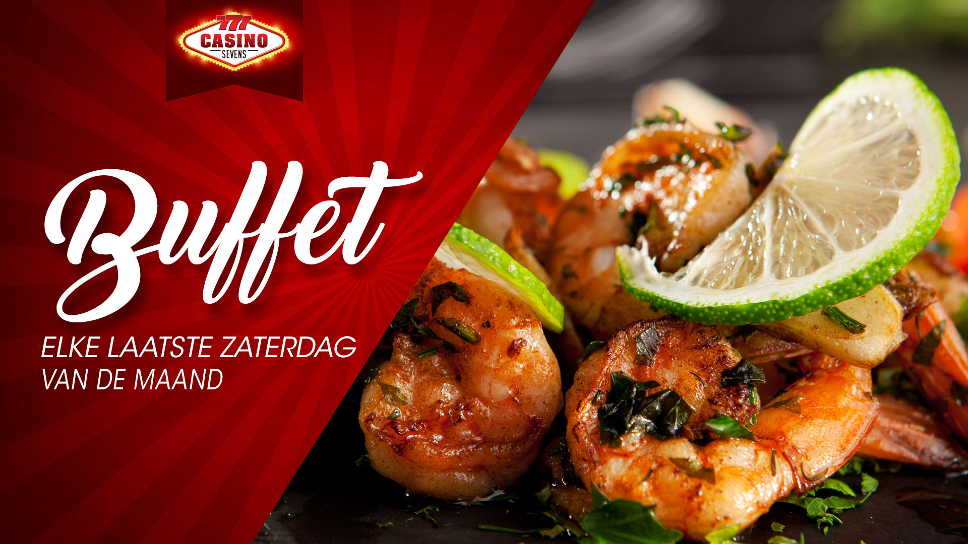 Uw favoriete casinospellen én gratis buffet!